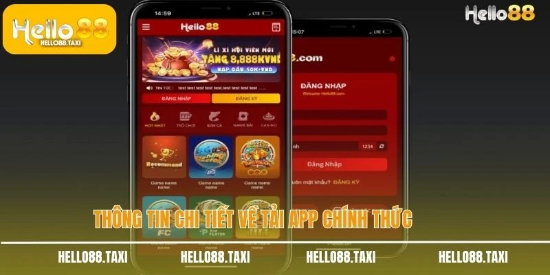 Thông tin chi tiết về tải app chính thức